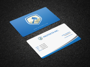 Business Card Design by Pointless Pixels India for Protekta Inc. | Design: #19164726