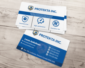 Design de Carte de Visite par Impressive Solutions pour Protekta Inc. | Design : #19177925