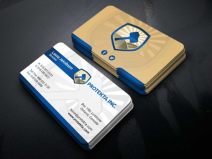 Business Card Design by JK18 for Protekta Inc. | Design: #19165674