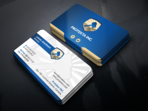 Business Card Design by JK18 for Protekta Inc. | Design: #19168522