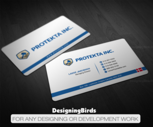 Business Card Design by Designing Birds for Protekta Inc. | Design: #19165409
