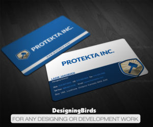 Business Card Design by Designing Birds for Protekta Inc. | Design: #19166926