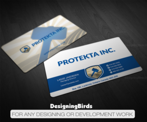 Business Card Design by Designing Birds for Protekta Inc. | Design: #19167482