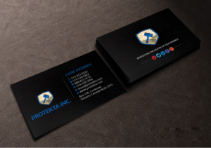 Business Card Design by Creations Box 2015 for Protekta Inc. | Design: #19181963