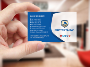 Business Card Design by Creations Box 2015 for Protekta Inc. | Design: #19181969