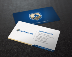 Business Card Design by Brand aid for Protekta Inc. | Design: #19176389