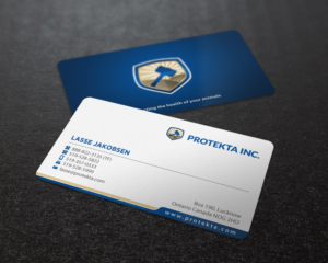 Business Card Design by Brand aid for Protekta Inc. | Design: #19176392