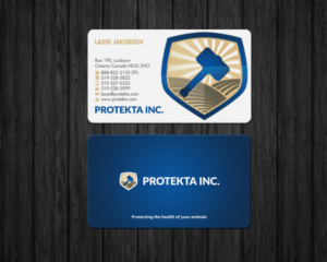 Business Card Design by Brand aid for Protekta Inc. | Design: #19177053