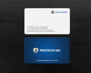 Business Card Design by Brand aid for Protekta Inc. | Design: #19177054