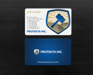 Business Card Design by Brand aid for Protekta Inc. | Design: #19177055