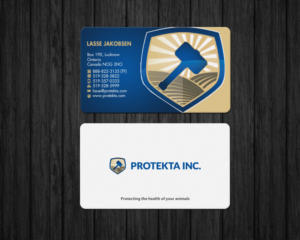 Business Card Design by Brand aid for Protekta Inc. | Design: #19177061