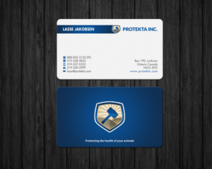 Business Card Design by Brand aid for Protekta Inc. | Design: #19177062