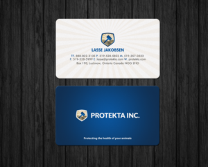 Business Card Design by Brand aid for Protekta Inc. | Design: #19177063