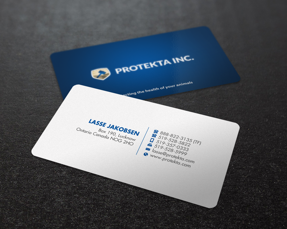 Business Card Design by Brand aid for Protekta Inc. | Design #19177065