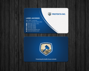 Business Card Design by Brand aid for Protekta Inc. | Design: #19178216