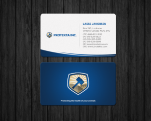 Business Card Design by Brand aid for Protekta Inc. | Design: #19178217