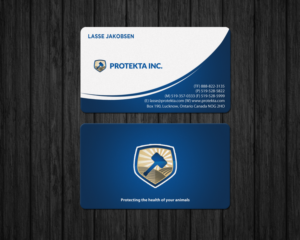 Business Card Design by Brand aid for Protekta Inc. | Design: #19178220