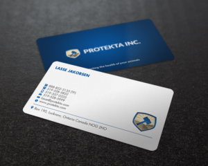 Business Card Design by Brand aid for Protekta Inc. | Design: #19178221