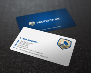 Business Card Design by Brand aid for Protekta Inc. | Design: #19178222
