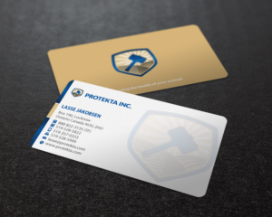 Business Card Design by Brand aid for Protekta Inc. | Design: #19180849
