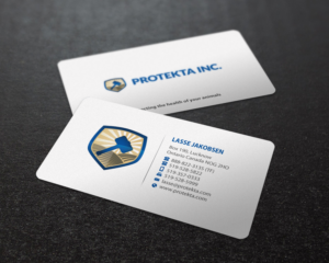 Business Card Design by Brand aid for Protekta Inc. | Design: #19180850