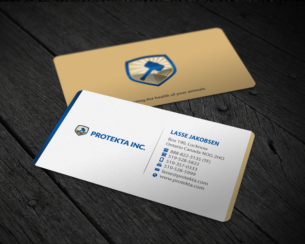 Business Card Design by Brand aid for Protekta Inc. | Design #19180855