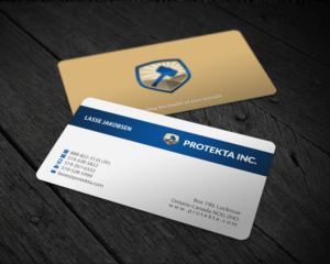 Business Card Design by Brand aid for Protekta Inc. | Design: #19180858