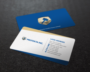 Business Card Design by Brand aid for Protekta Inc. | Design: #19180869