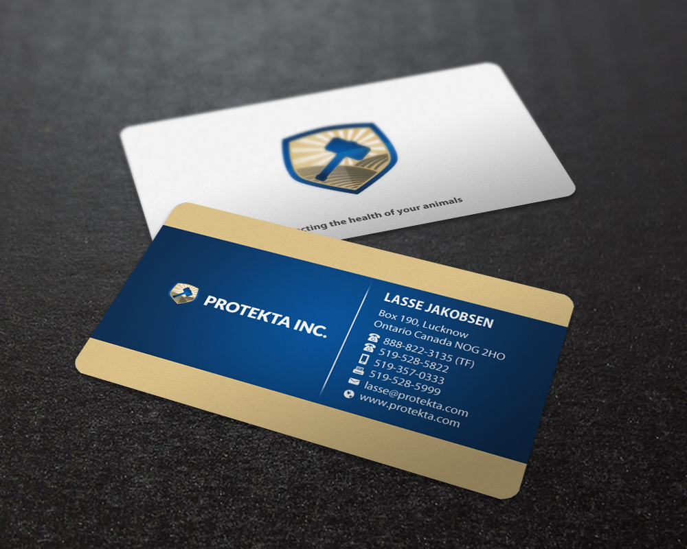 Business Card Design by Brand aid for Protekta Inc. | Design #19180870