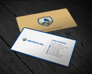Business Card Design by Brand aid for Protekta Inc. | Design: #19180872