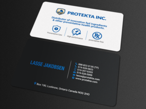 Business Card Design by chandrayaan.creative for Protekta Inc. | Design: #19176323