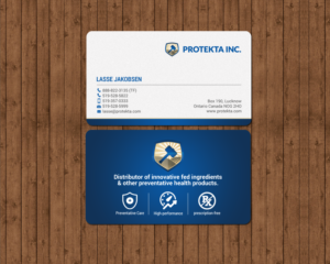 Business Card Design by chandrayaan.creative for Protekta Inc. | Design: #19176327