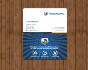 Business Card Design by chandrayaan.creative for Protekta Inc. | Design: #19176329