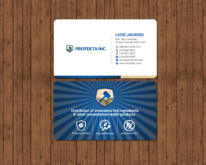 Business Card Design by chandrayaan.creative for Protekta Inc. | Design: #19176345