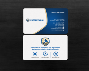 Business Card Design by chandrayaan.creative for Protekta Inc. | Design: #19177008