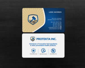 Business Card Design by chandrayaan.creative for Protekta Inc. | Design: #19177012