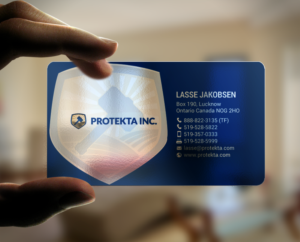 Business Card Design by chandrayaan.creative for Protekta Inc. | Design: #19177018
