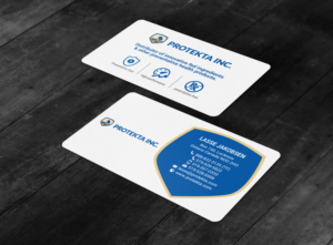 Business Card Design by chandrayaan.creative for Protekta Inc. | Design: #19178168