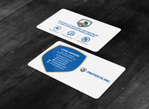 Business Card Design by chandrayaan.creative for Protekta Inc. | Design: #19178169