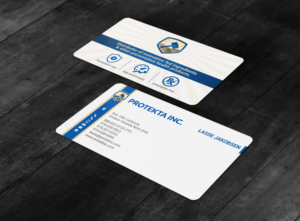 Business Card Design by chandrayaan.creative for Protekta Inc. | Design: #19178170