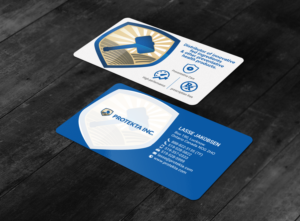 Business Card Design by chandrayaan.creative for Protekta Inc. | Design: #19178178