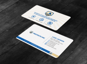 Business Card Design by chandrayaan.creative for Protekta Inc. | Design: #19178180