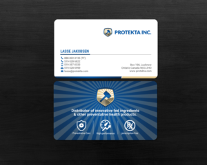 Business Card Design by chandrayaan.creative for Protekta Inc. | Design: #19180778