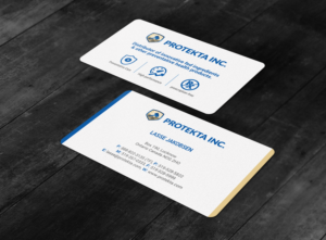 Business Card Design by chandrayaan.creative for Protekta Inc. | Design: #19180793