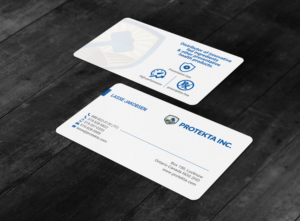 Business Card Design by chandrayaan.creative for Protekta Inc. | Design: #19180794