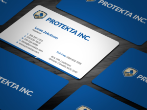 Business Card Design by Tripti Ranjan Gain for Protekta Inc. | Design: #19170094