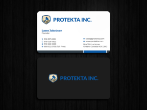 Business Card Design by Tripti Ranjan Gain for Protekta Inc. | Design: #19170101