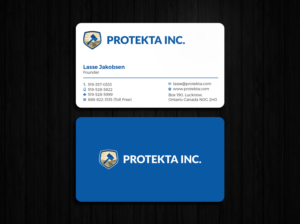 Business Card Design by Tripti Ranjan Gain for Protekta Inc. | Design: #19170104