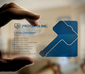 Business Card Design by Tripti Ranjan Gain for Protekta Inc. | Design: #19170223