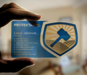Business Card Design by Tripti Ranjan Gain for Protekta Inc. | Design: #19170224